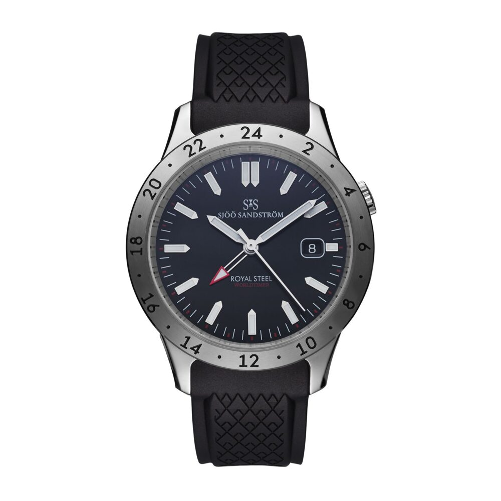 Sjöö Sandström Royal Steel Worldtimer