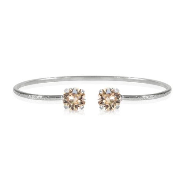 Classic Petite Bracelet Rhodium