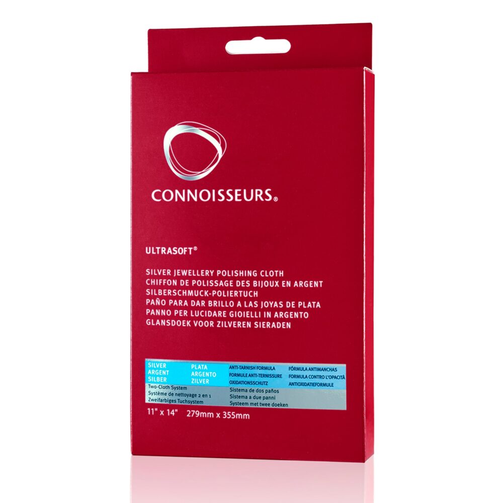 Connoisseurs UltraSoft® Silver Jewelry Polishing Cloth