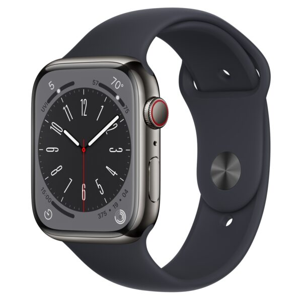 Apple Watch Series 8 Rostfri stålboett