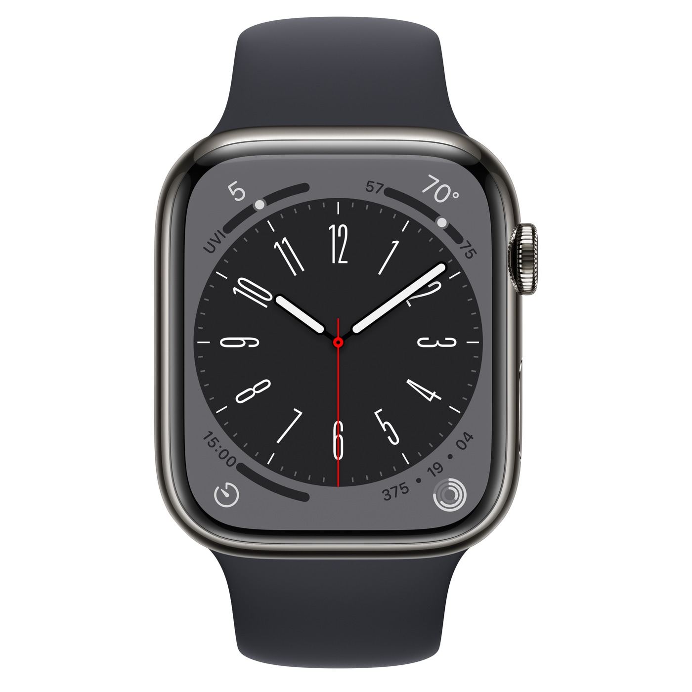 Apple Watch Series 8 Rostfri stålboett