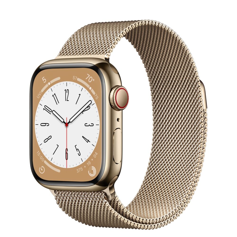 Apple Watch Series 8 Rostfri stålboett