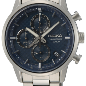 SEIKO Mens Titanium Chronograph