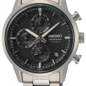 SEIKO Mens Titanium Chronograph