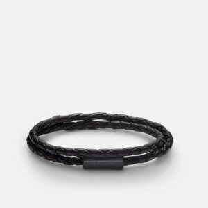 Skultuna Leather bracelet two rows