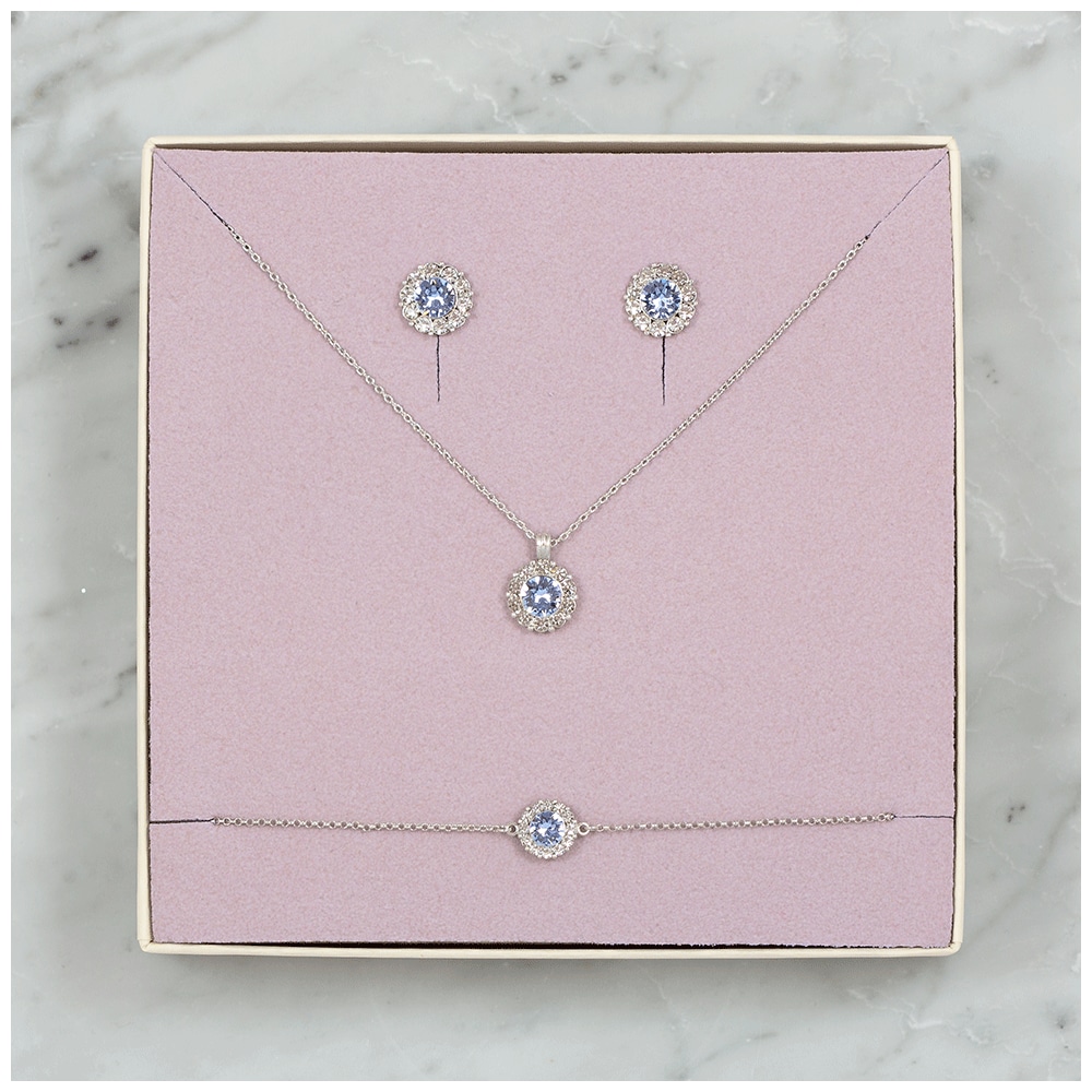 Lily and Rose Miss Sofia Light Sapphire Set