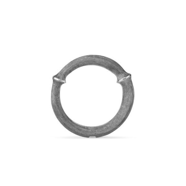 Nature ring no. IV - Sterling silver light oxidized - Bild 2