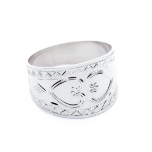 Västerbottenring Bred Silver