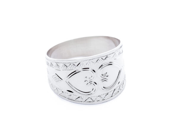 Västerbottenring Bred Silver