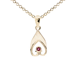 Litet Hänge Guld Månadssten