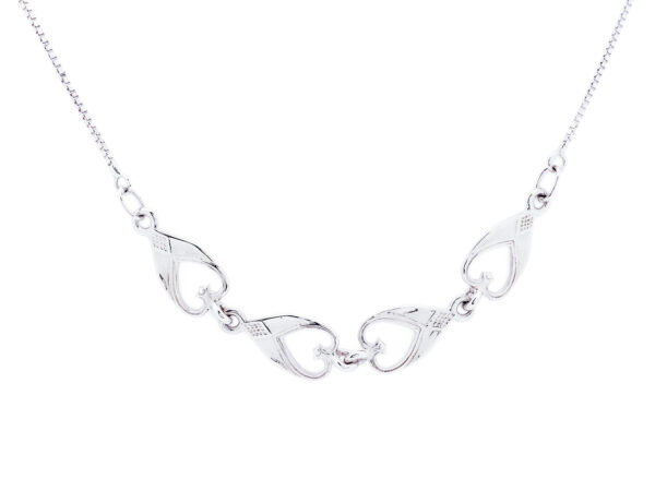 Halsband Collier Silver 42 cm