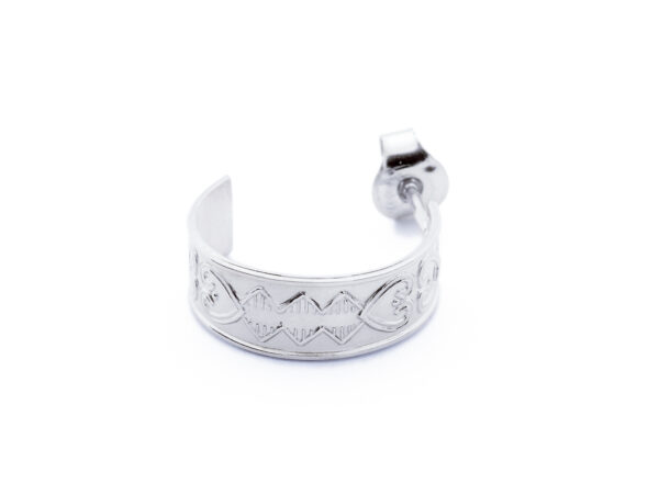 Örhängen Creol 14mm Silver