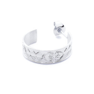 Örhängen Creol 18mm Silver