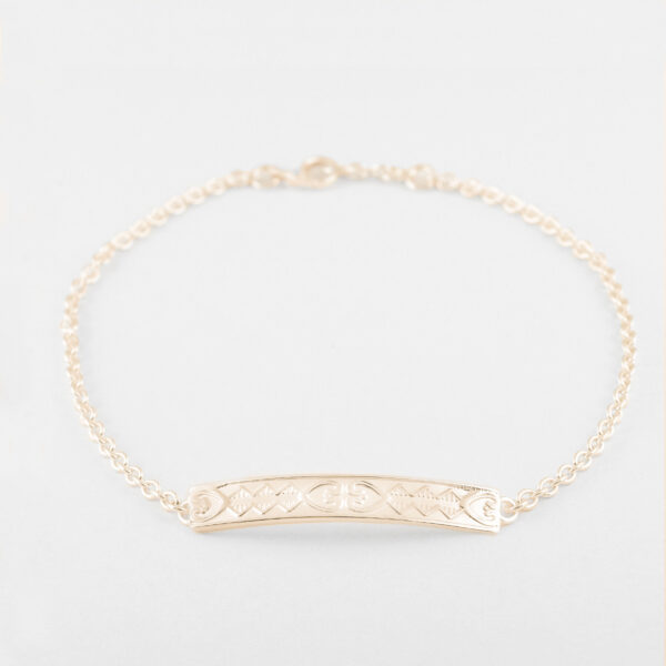 Smalt Armband Guld